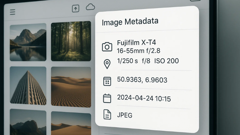 Image Metadata API